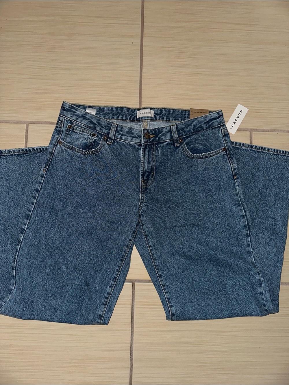 PacSun Women's Low Rise Wide Leg Jeans